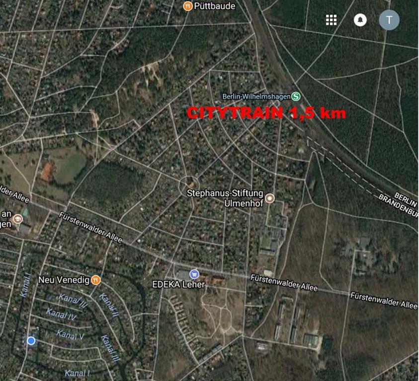 Pension An Der Elsterbruecke Berlin Eksteriør bilde
